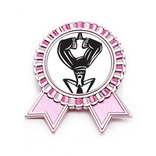 Broche rose Dance Outline Celebrate Mexico métal M pour personnaliser un vêtement terne