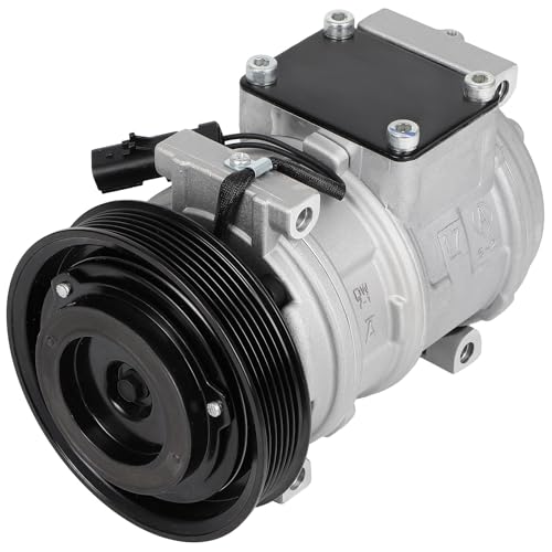 Image of SCITOO AC Compressor for Chrysler for Voyager 2.4L 2000 | Fast Cooling, Ultra Low Noise (≤72 dB)Air Conditioner Compressor with Clutch, Easy Installation, 04677205 4677205 55037432AB