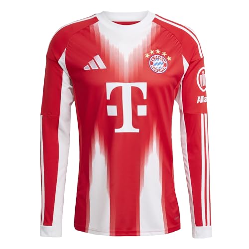 adidas FC Bayern München Home Trikot Jersey (DE/NL/SE/PL Alphanumerisch XL Regular Regular Langarm)
