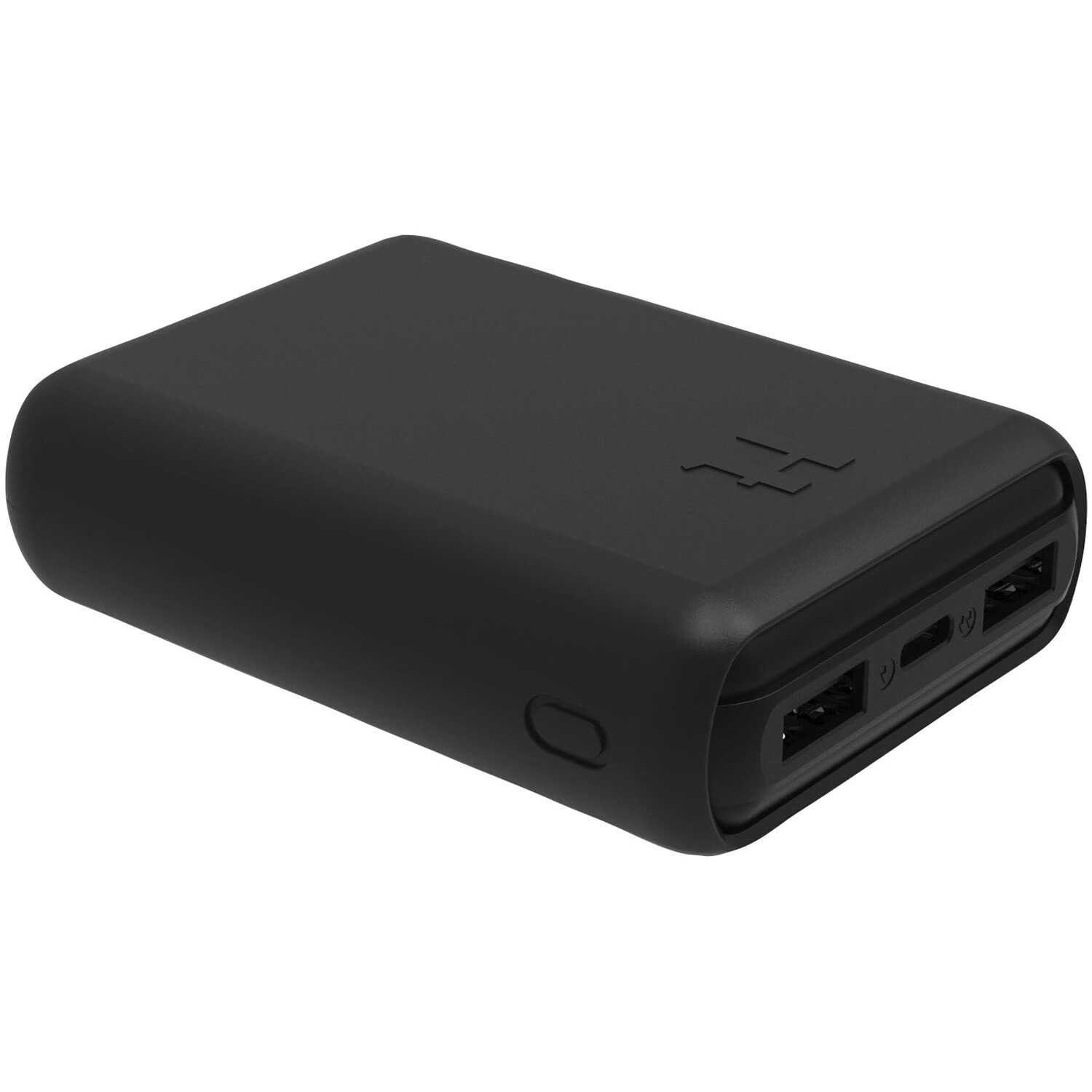 Batería externa de Heikila Heat con 10 000 mAh y 2 salidas USB-A - Incluye indicador de carga y salida micro USB