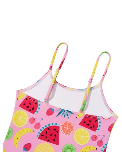 Image of Zando Girls Bathing Suit Size 2-10 Years - Cute Toddler Swimsuit Girl Adjustable One Piece Swimwear for Summer Beach Wear