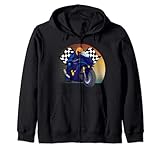 Retro Vintage Style Motorrad Moto GP Racing Fan Sport Kapuzenjacke