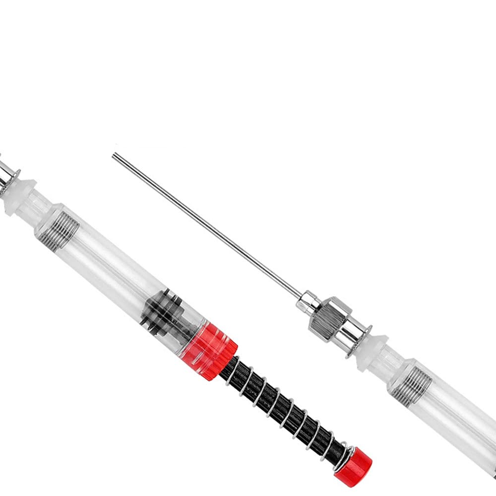 10-Pack Fountain Pen Syringe Fillers - Spring Converter With Blunt Tips For Precision Ink Refills