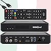 TiVuSat Scheda 4K UHD + ricevitore DIGIQuest Q60 Combo 4K H.265 S2+T2 HEVC Set-Top Box, ricevitore certificato TiVuSat con schede, Mediaplayer, WebRadio, USB PVR, EasyMouse HDMI