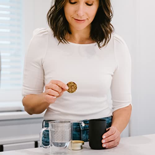 Ilola Loose Leaf Tea Discs Black & Green Tea Bundle | Strawberry Seduction No. 16 & Moroccan Mint No. 26 | Medium & High Caffeine | 14 Tea Discs Per Flavor #TOP3