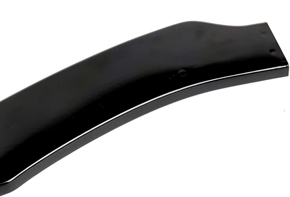 Front Lip Body Kit ABS Fits for 2018-2020 For Toyota For Camry Front Bumper Lip Chin Splitter Spoiler Glossy Black Air Dam