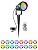 DOREIO Halloween RGBW Outdoor Spotlights for Yard,10W Color Changing Landscape Lights with Remote Control 120V LED Landscape Lighting Waterproof Spotlight with Plug Tree Garden Path Decoration (1Pack)