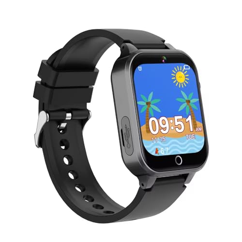 OnePulseWear Reloj inteligente para niños (negro)