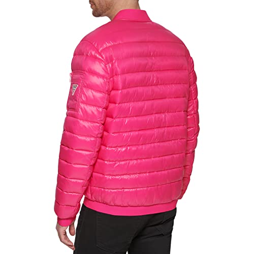 GUESS Men's Light Weight Long Sleeve Elastic Cuffs Bomber4