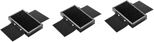 3 unids Accesorio Flash Spot Filtro Honeycomb Grid Softbox Reflector Control de Luz para Cámara