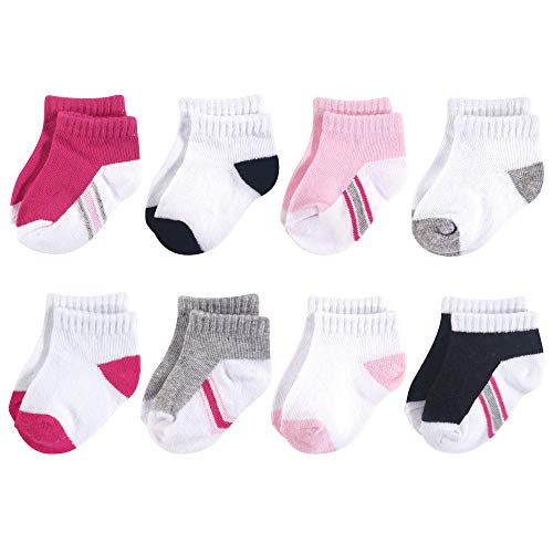 Image of Hudson Baby Girls' Basic Socks,