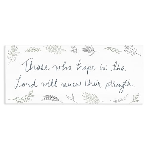 Stupell Industries 'Renew Their Strength'| Canvas Art