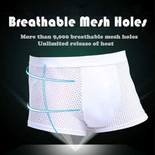 4 PCS Hydrolabs Boxers, Hyrolabs Bamboo Boxers, Bamboo Boxer Briefs, Ice Silk Breathable Briefs2