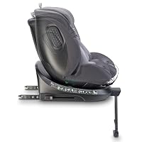 babyGO Move 360 Kindersitz nach neuer I-Size Norm - Kindersitz/Autositz für Kinder (40-150 cm) Grau – Ansicht 5