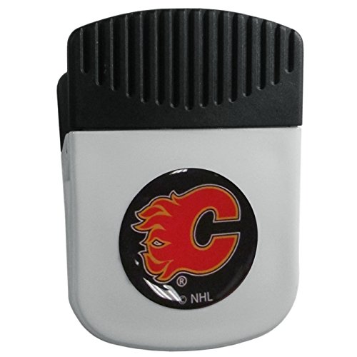 NHL Siskiyou Sports Fan Shop Calgary Flames Chip Clip Magnet Single Team Color