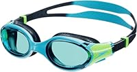 Speedo Kid’s Biofuse 2.0 Goggles,Blue/Navy/Green,One Size