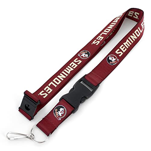 Aminco Ncaa Florida State Seminoles Team Lanyard, Maroon ,24 Inch #TOP11