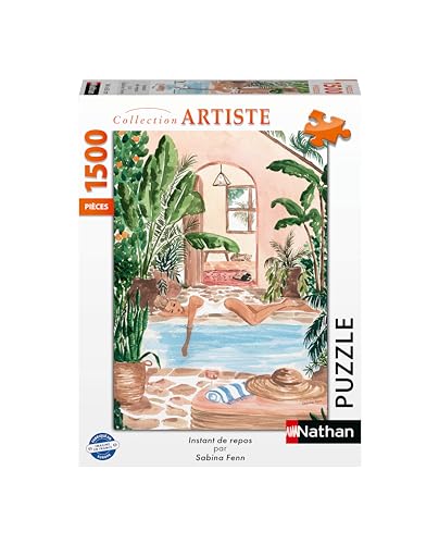 Puzzle 1500 pièces Nathan Instant de repos - vue 4