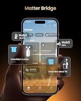 SwitchBot Hub 3, Smart Home Hub mit Matter Support, Smart IR Bluetooth-Fernsteuerung, WLAN-Thermometer und Hygrometer (unterstützt 2,4 GHz), Kompatibel mit Alexa, HomeKit, Google Home, IFTTT – Ansicht 4