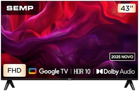 SEMP SMART TV 43” 43S42 FHD GOOGLE TV