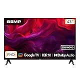 SEMP SMART TV 43” 43S42 FHD GOOGLE TV