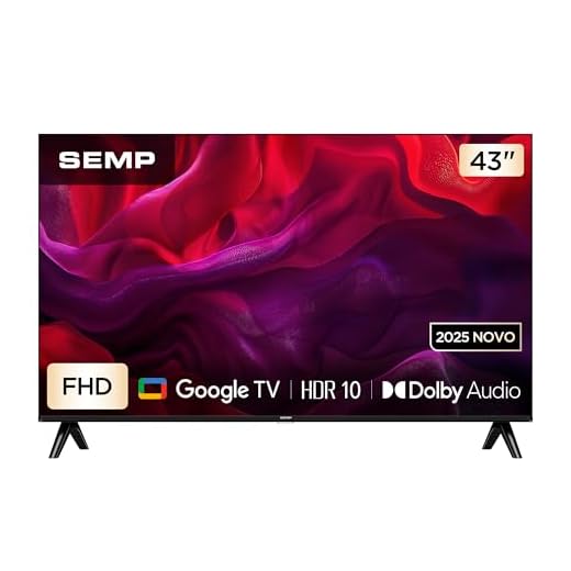 SEMP SMART TV 43” 43S42 FHD GOOGLE TV