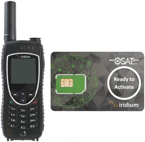 OSAT Iridium Extreme Satellite Phone | Rugged, Waterproof, GPS-Enabled | Global Voice & SMS Coverage for Remote & Emergency Communication