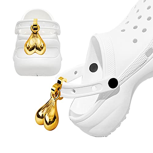 2 pcs de breloques crocs pour chaussures breloques de décoration de chaussures, breloques boules de noix amusantes breloques pour chaussures breloques Cover