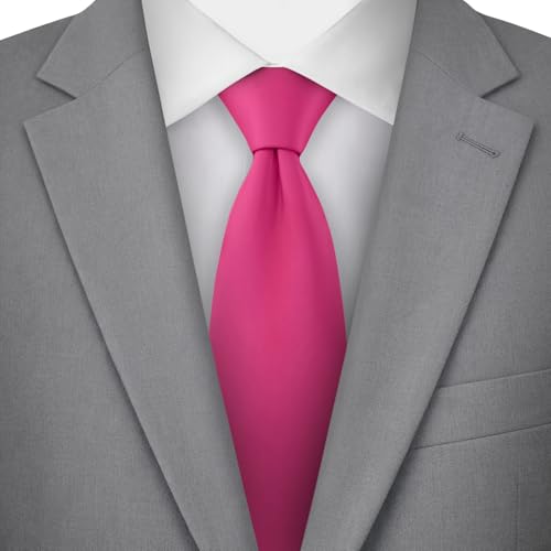 Image of Jacob Alexander Men's Extra Long Solid Color Tie