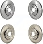 Front Rear Disc Brake Rotors Kit For Cadillac XT4 Buick Envision K8-101673