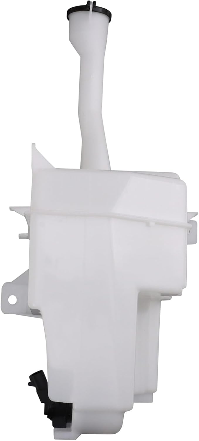 TRQ Windshield Washer Reservoir Assembly Washer Pump Compatible with 2007-2011 Toyota Camry Japan Built Models 1st VIN Digit J without Sensor Hole 2007-2012 Lexus ES350 without Sensor Hole