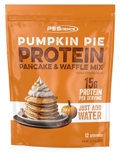 PEScience Protein Pancake Mix for Protein Waffles and Pancakes, Just