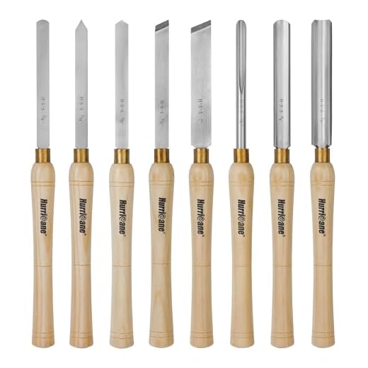 Complete Wood Lathe Chisel Set