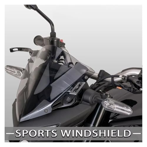 Visière de protection moto MT-25 finition transparente - 2