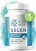 Selen hochdosiert – 365 vegane Tabletten mit je 200µg – Laborgeprüft in Deutschland – Selen 200µg pro Tablette – Premium Natriumselenit im Jahresvorrat – Selenium ohne unerwünschte Zusätze