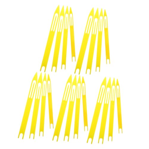 BESPORTBLE 20pcs Fishing Net Repair Tool Portable Mending Needles Shuttles for Maintenance Easy to Use for All Skill Levels Includes for Versatile Repairs