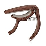 Precisions Gitarren-Stimmwerkzeug verbessert die Stimmstabilität für akustische E-Gitarren, Musiker, ergonomischer Gitarren-Kapodaster, einfache Montage, Demontage