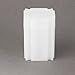 (10) Coinsafe Brand Square White Plastic (Large Dollar) Size Coin Storage Tube Holders