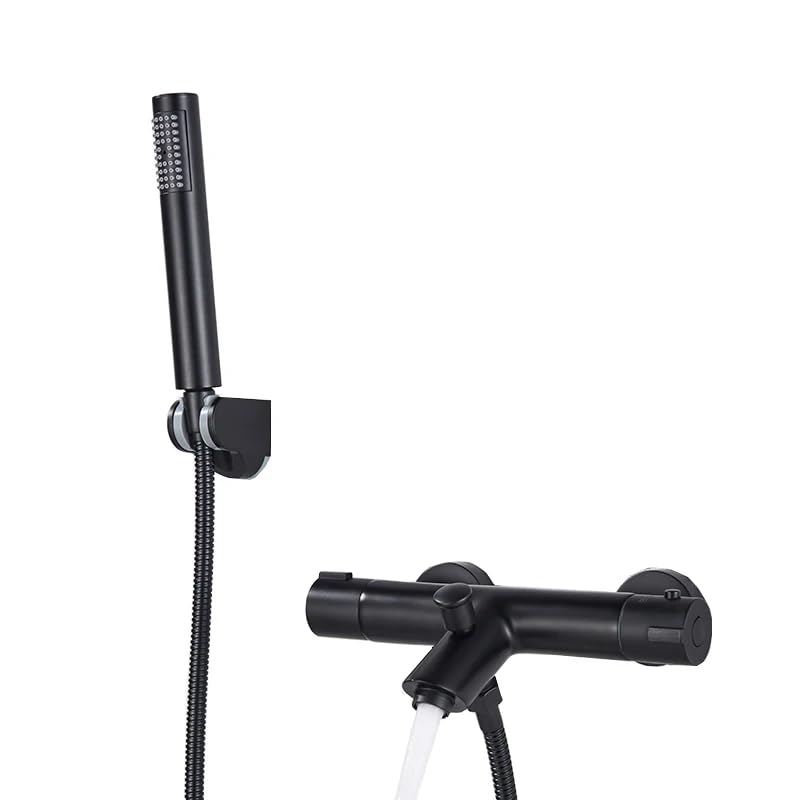 Ensemble de douche pour salle de bain design avec pommeau à main réglable