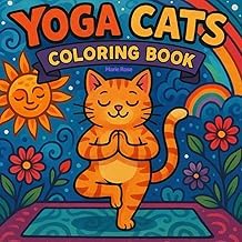R&eacute;sum&eacute; Review Libro Audiolibro Yoga Cats: Peaceful Life Cat Coloring Book for Adults and Teens 2026