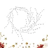 Large gamme d'utilisations : conçue avec des éléments sur le thème des vacances, cette guirlande de cristal pour sapin de Noël apporte de la brillance à la vitrine ou aux vitrines et s'intègre sans effort dans la décoration de mariage ou de fête, offrant une beauté raffinée et une utilité multi-scène pour chaque occasion
