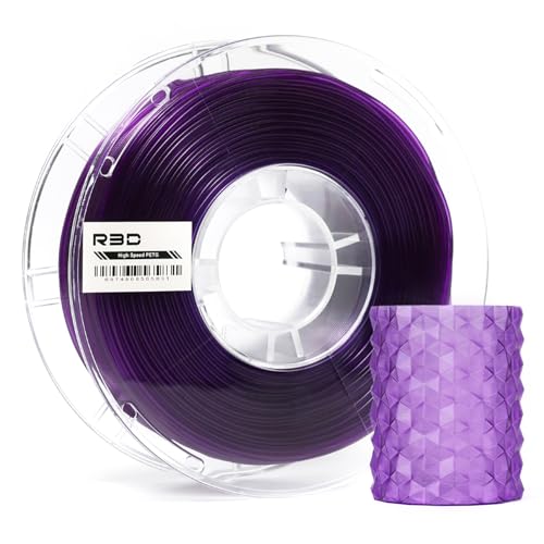 R3D PETG PRO High Speed Filament 1.75mm 1KG, 3D Printer Filament for 30-500 mm/s High-Speed Printing, Dimensional Accura