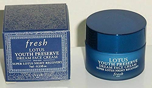 Fresh Lotus Youth Preserve Dream Face Cream - Super Lotus Night Recovery - .23 oz. Trial Size