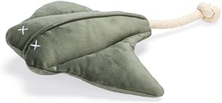 Designed by Lotte Rog Anum - Juguete para perros (terciopelo, 19 x 24 x 7 cm), color verde