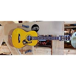 Framus Guitare folk Legacy FP 14 SV Parlor, jaune brillant - Les Beatles, Paul McCartney, John Lennon, RIngo Starr, George Harrison
