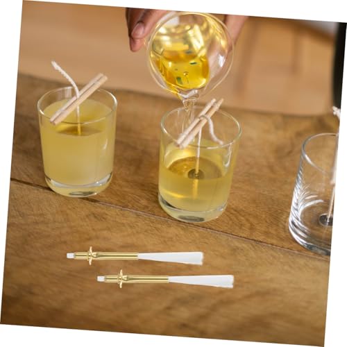 10 Mechas para Lámpara de Aceite SEWACC con Tubo de Aleación miniatura 6