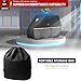LI LIBZAKI 2+2/4 Passenger Golf Cart Cover Fits EZGO, Club Car, Yamaha, 420D Waterproof Windproof Sunproof Outdoor All-Weather Full Cover -Gray-L