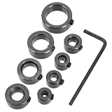 MERRYHAPY Bohrerbegrenzer aus Kohlenstoffstahl 3 16mm mit Stabilem...