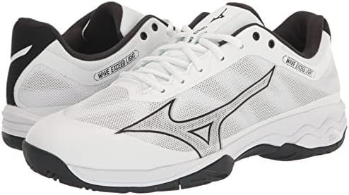 Mizuno Men's Wave Exceed Light, White/Black, 10 | Image 6