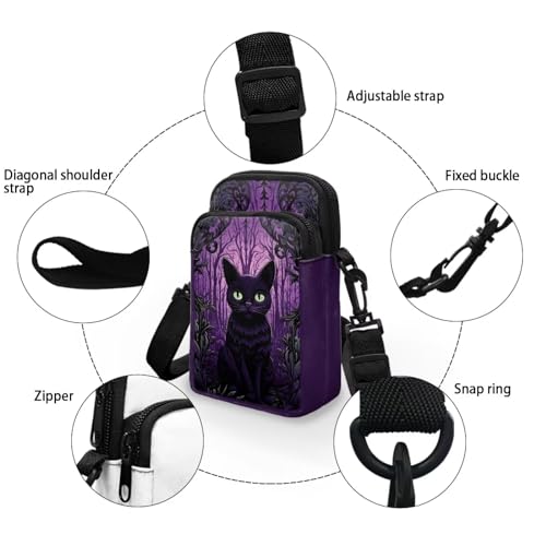 Image of Small Crossbody Purse for Women Kids Shoulder Messenger Bag